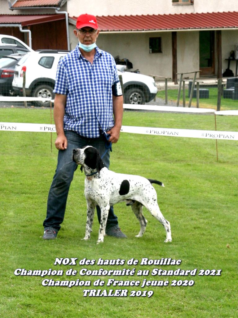 des hauts de rouillac - NOX un nouveau Champion